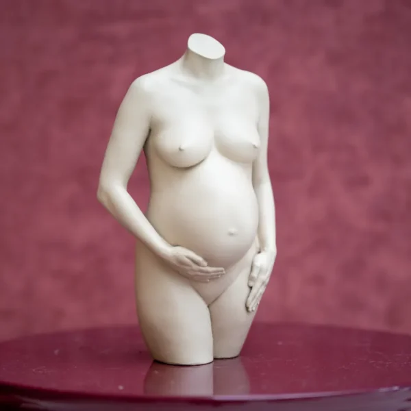 lak middlestone zwangerschapsbeeldje in lak middlestone